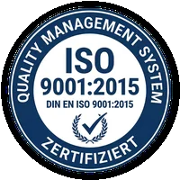 Zertifiziert nach DIN EN ISO 9001:2015
